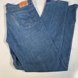 Levi's 514 Men's Straight Fit Jeans W34 L34‎ – Blue Denim